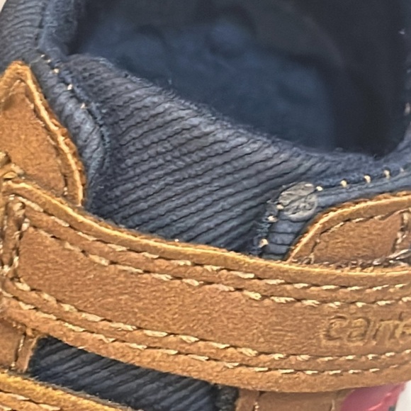 NWT Carter’s Walking Brown “Every Step” Sneakers Size 2 - Picture 13 of 13